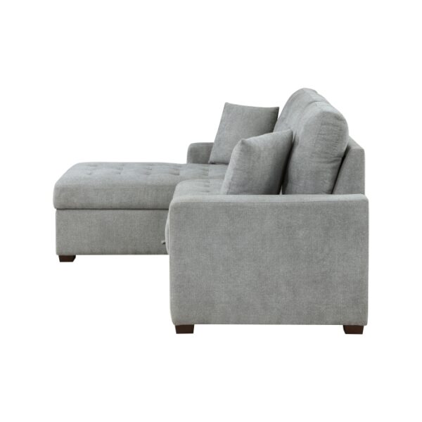 9816GY*2LCRL 2-Piece Sectional with Left ...