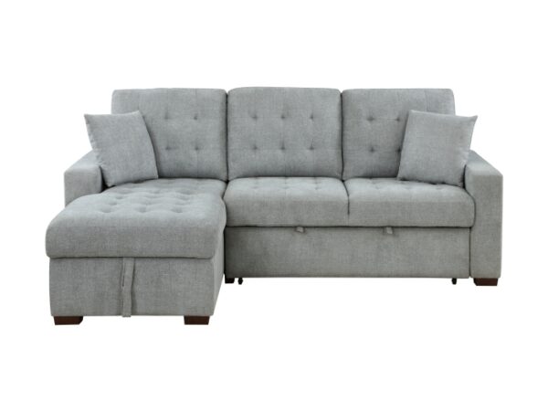 9816GY*2LCRL 2-Piece Sectional with Left ...