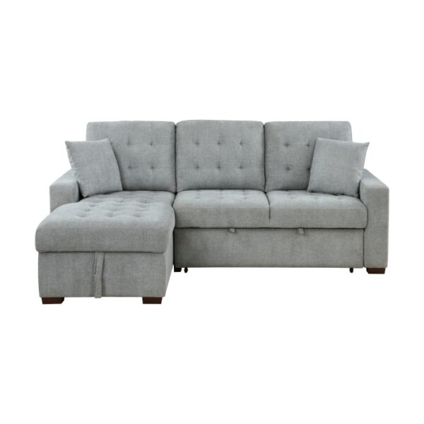 9816GY*2LCRL 2-Piece Sectional with Left ...