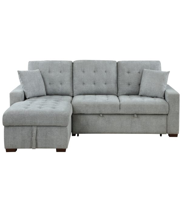 9816GY*2LCRL 2-Piece Sectional with Left ...
