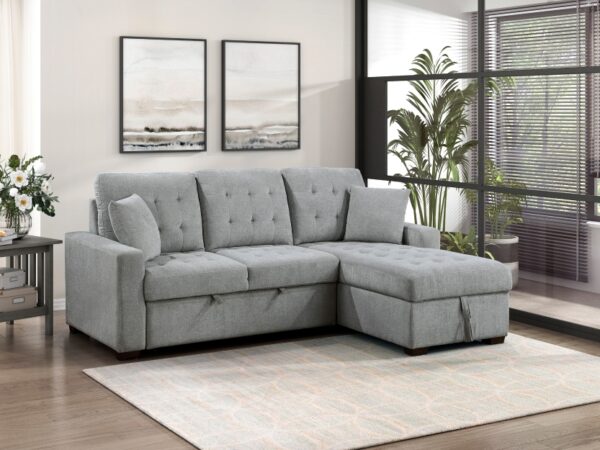 9816GY Seating-Waitsfield Collection 2-Piece Sectional with Right...