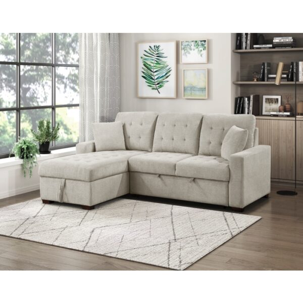 9816SN*2LCRL 2-Piece Sectional with Left ...