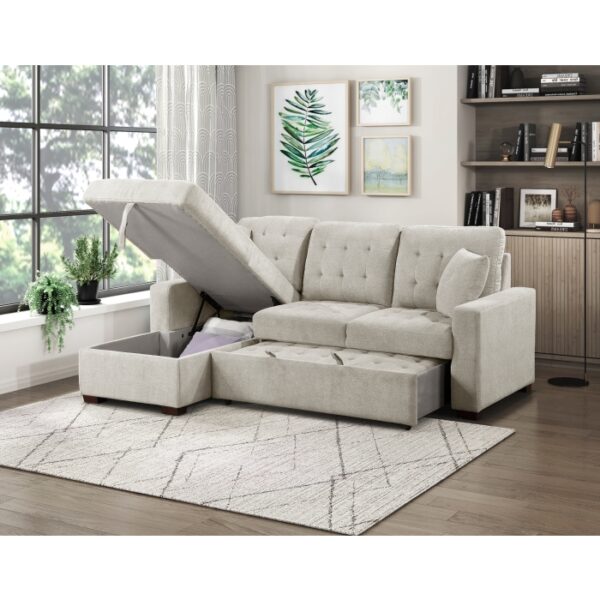 9816SN*2LCRL 2-Piece Sectional with Left ...