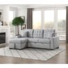 9916GY*2LCRL 2-Piece Sectional with Pull-...