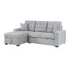 9916GY*2LCRL 2-Piece Sectional with Pull-...