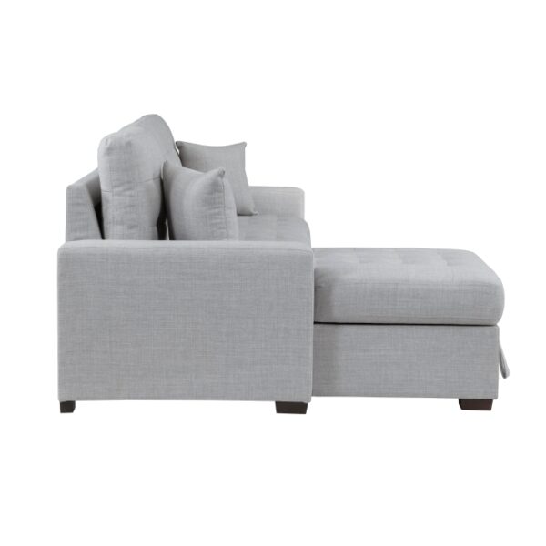 9916GY*2LCRL 2-Piece Sectional with Pull-...