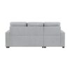 9916GY*2LCRL 2-Piece Sectional with Pull-...