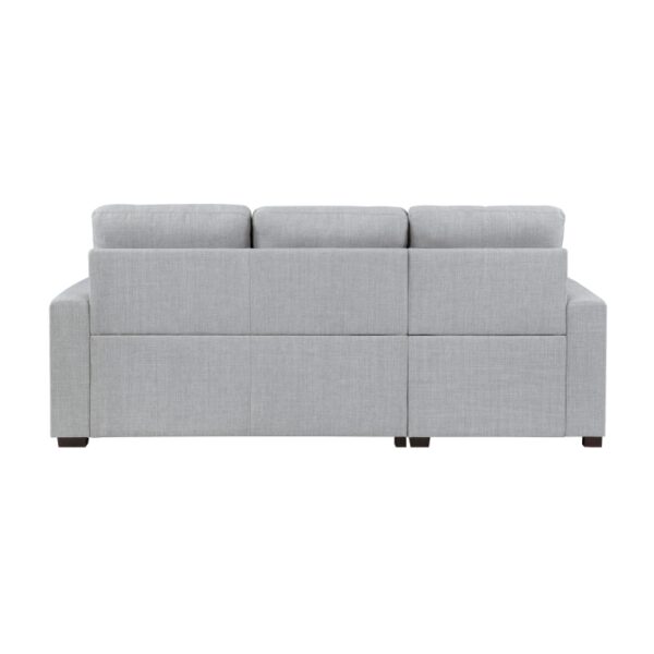 9916GY*2LCRL 2-Piece Sectional with Pull-...