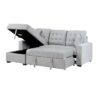 9916GY*2LCRL 2-Piece Sectional with Pull-...