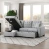 9916GY Seating-McCafferty Collection 2-Piece Sectional with Pull-...