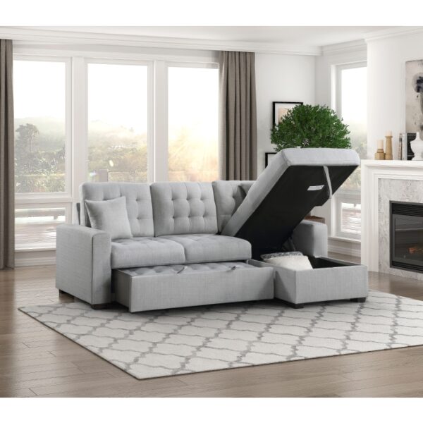 9916GY*2LLRC 2-Piece Sectional with Pull-...