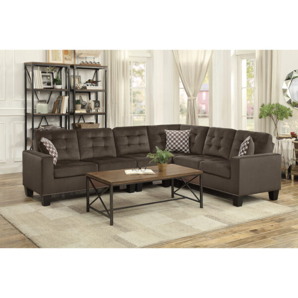 9957CH*SC 2-Piece Reversible Sectional