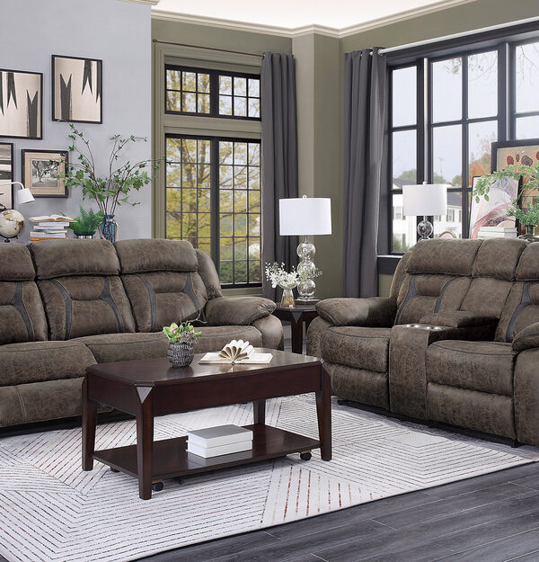 9989DB Seating-Madrona Hill Collection 2pc Set: Sofa, Love