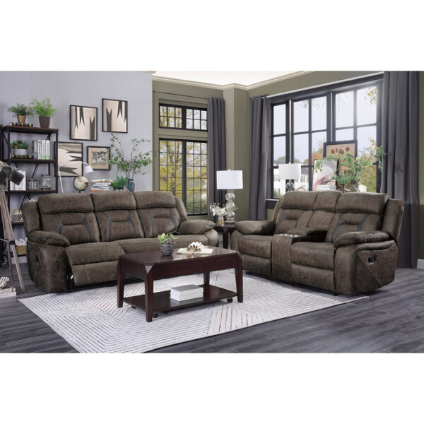 9989DB-3 Double Reclining Sofa