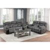 9989GY-3 Double Reclining Sofa