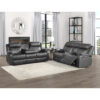 9990GY-3 Double Lay Flat Reclining So...
