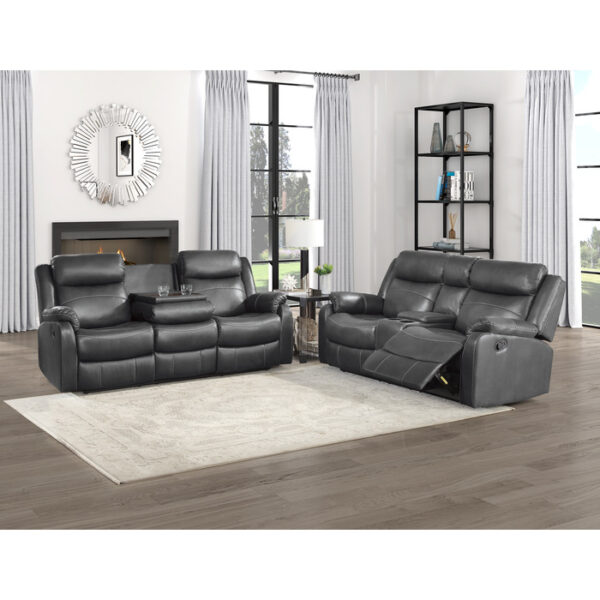 9990GY-3 Double Lay Flat Reclining So...