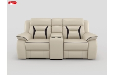8229NDG-PW Seating-Amite Collection 2pc Set: Sofa, Love (Power)