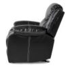 8230BLK Seating-Bastrop Collection 2pc Set: Sofa, Love