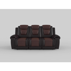 9470BR-3 Double Reclining Sofa with C...