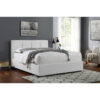 *(4) E. KING PLFM BED W/FB DRW
