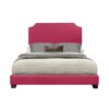 HE-SH235PNK-1  QUEEN BED W/PINK FABRIC,3A