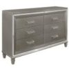 1616 Bedroom Tamsin Collection 4pc Set (QB+NS+DR+MR)