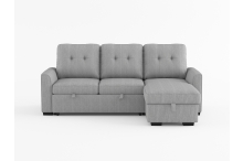 9402GRY Seating-Carolina Collection 2-Piece Reversible Sectional...