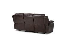 8230BRW Seating-Bastrop Collection 2pc Set: Sofa, Love