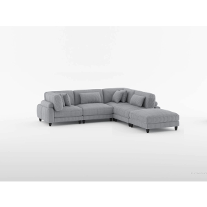 9688GY*62CR2AC2OT 6-Piece Modular Sectional wi...