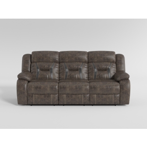 9989GY-3 Double Reclining Sofa