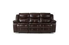 8230BRW Seating-Bastrop Collection 2pc Set: Sofa, Love