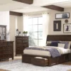 1559 Bedroom Logandale Collection 4pc Set (QB+NS+DR+MR)