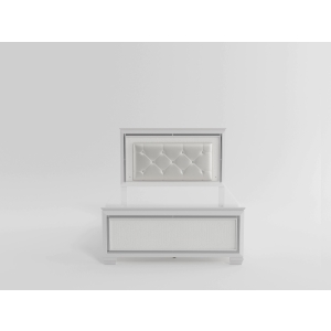 California King Bed, LED Lig