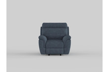 9301BUE Seating-Clifton Collection 2pc Set: Sofa, Love