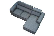 8228GY Seating-Ferriday Collection 2-Piece Sectional with Adjus...