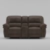 8517BRW Seating-Proctor Collection 2pc Set: Sofa, Love