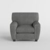 9538DGY Seating-Isabel Collection 2pc Set: Sofa, Love