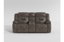 9989GY Seating-Madrona Hill Collection 2pc Set: Sofa, Love