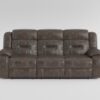 9989GY Seating-Madrona Hill Collection 2pc Set: Sofa, Love