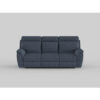 9301GRY-3 Double Reclining Sofa with C...