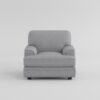 9648GY Seating-Bradford Collection 2pc Set: Sofa, Love