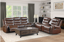9405BR Seating-Putnam Collection 2PC SET: SOFA, LOVE