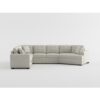 9401BEG*42LRU 4-Piece Sectional with Pull-...