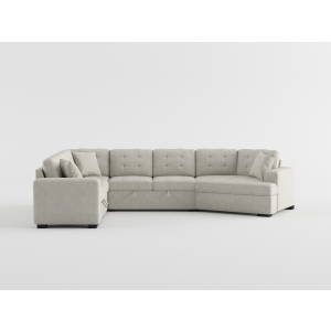 9401BEG*42LRU 4-Piece Sectional with Pull-...