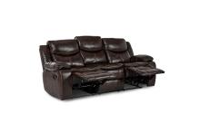 8230BRW Seating-Bastrop Collection 2pc Set: Sofa, Love