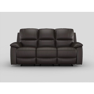 9368BRW-3 Double Reclining Sofa
