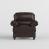 9268BRW Seating-Milford Collection 2pc Set: Sofa, Love