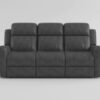9515DGY Seating-Kellen Collection 2pc Set: Sofa, Love