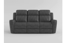 9515DGY Seating-Kellen Collection 2pc Set: Sofa, Love